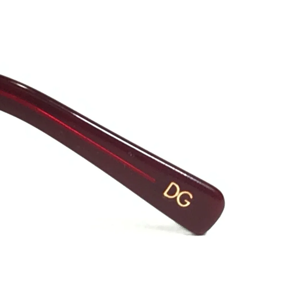 Dolce & Gabbana Eyeglasses Frames DG 3076 1829 Red Black Cheetah Print 51-15-135